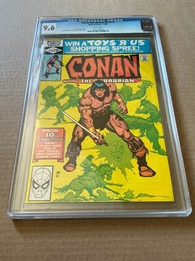Conan Barbarian 115 CGC 9.6 White Pages 1980 10th Anniversary Marvel Comics
